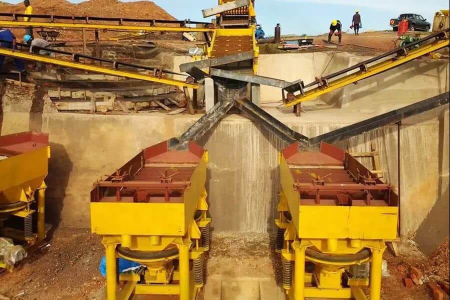 100TPH Alluvial Coltan Processing Plant In Uganda