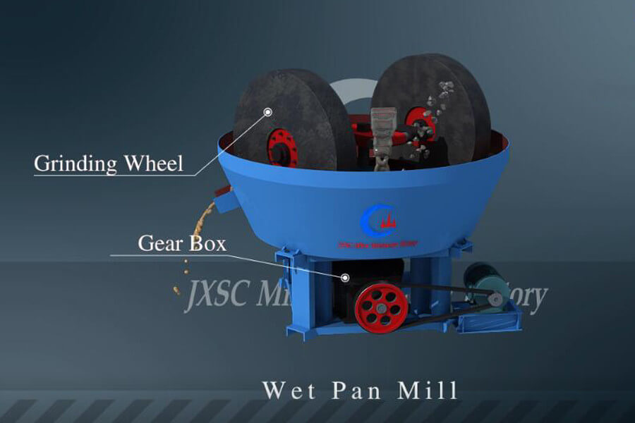 Wet Pan Mill