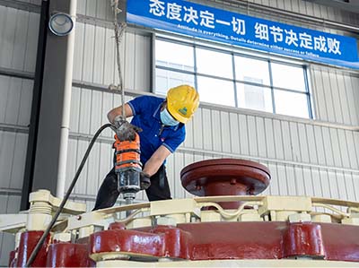 mineral processing machine installation