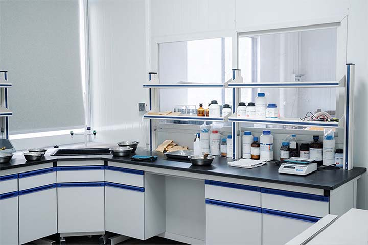 mineral testing lab