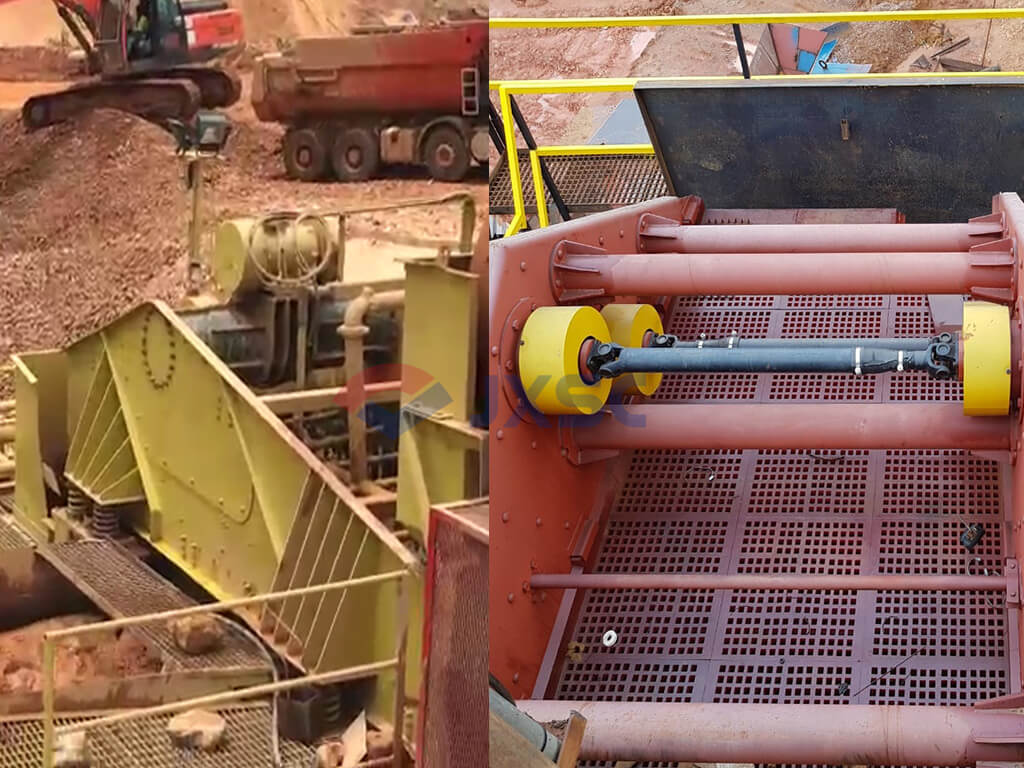 High frequency vibrating screen 2