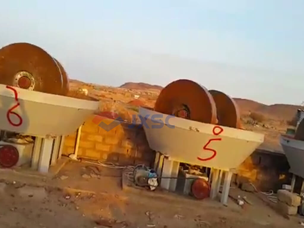 Customizable Gold Wet Pan Mill 1