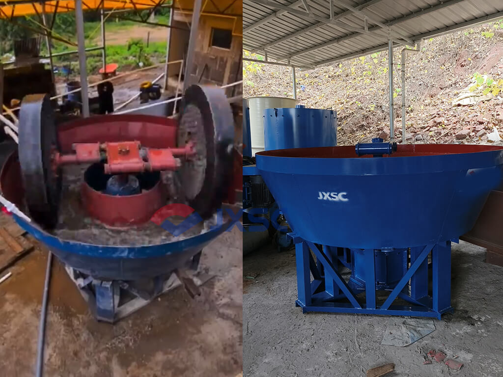Gold Wet Pan Mill Application Site