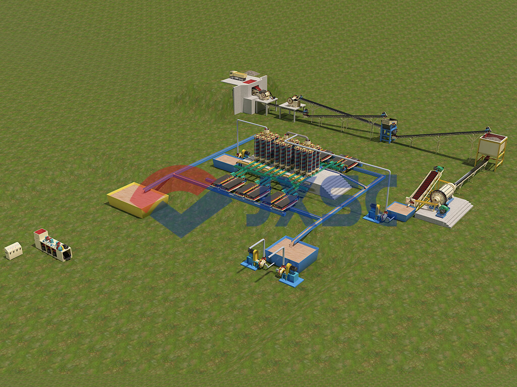 Rock Tin Processing Flow