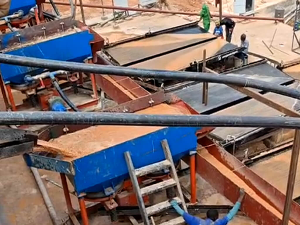 Coltan Ore Extraction