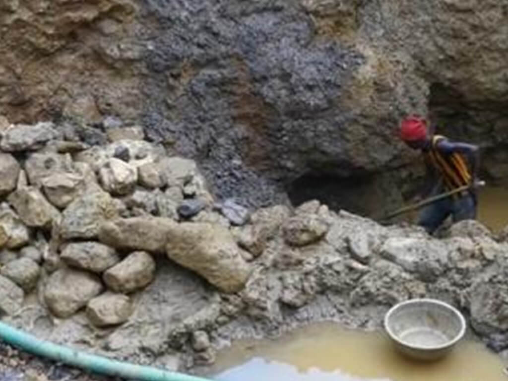 Coltan Ore Mining