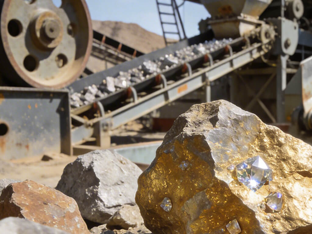 Kimberlite Diamond Process