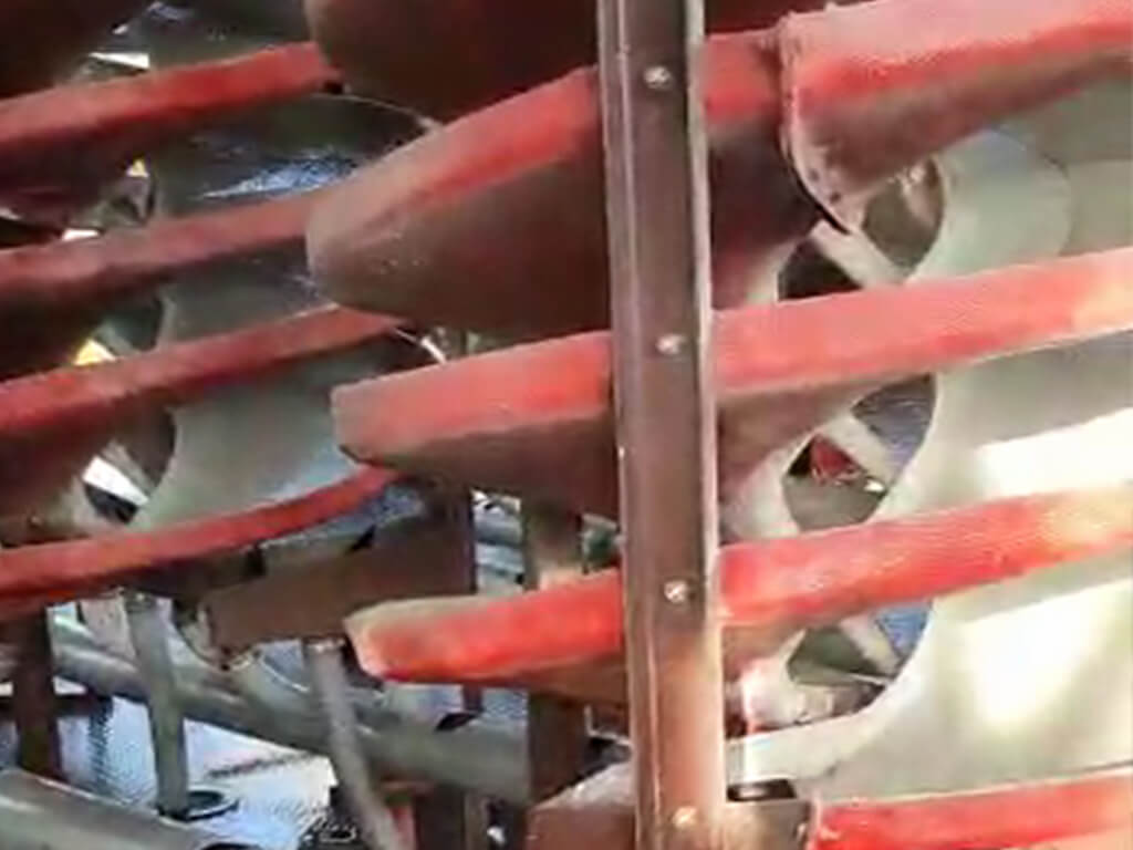 Silica Sand Impurities Removal Spiral Chutes