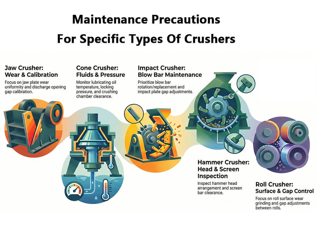 Maintenance Precautions For Specific Types Of Crushers 1