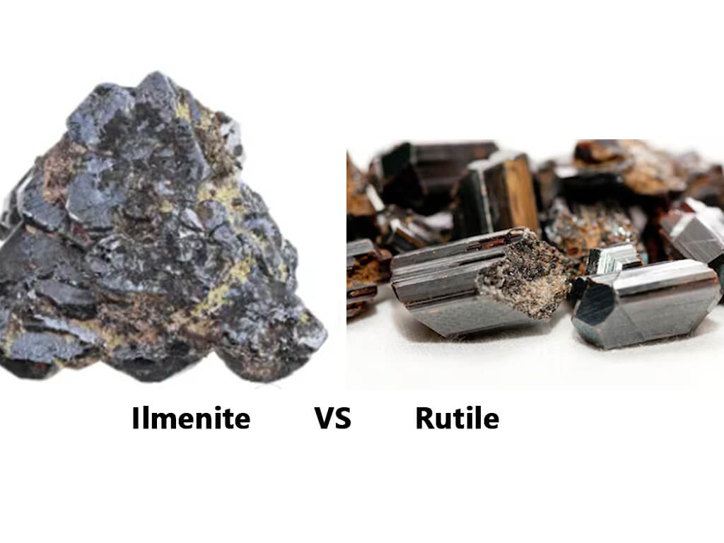 Ilmenite vs Rutile