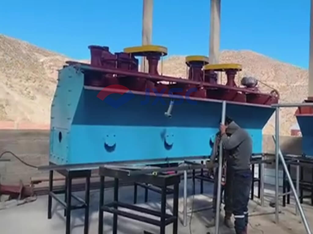 50TPD Antimony Beneficiation Process Plant Flotation Machine