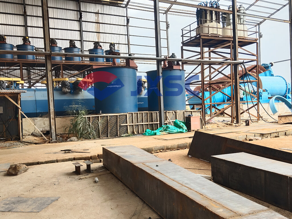 1000TPD Lithium Ore Flotation Process Plant In Nigeria